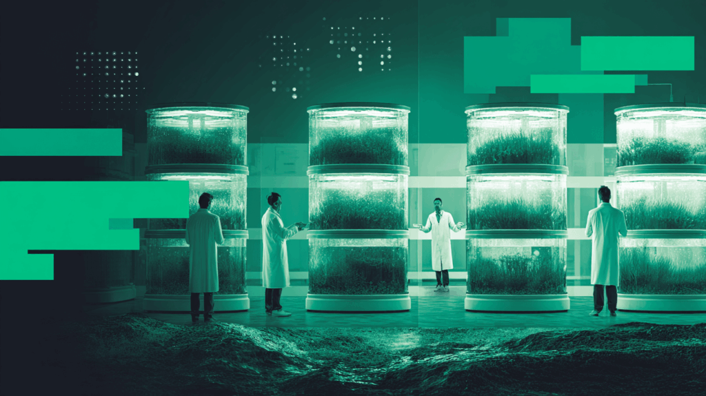 algae farm vertical