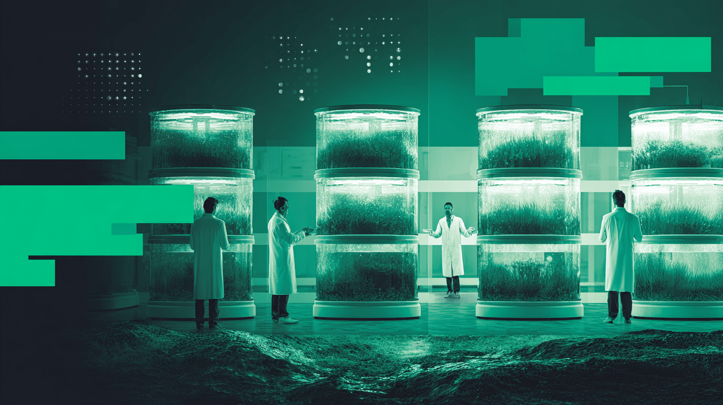 algae farm vertical